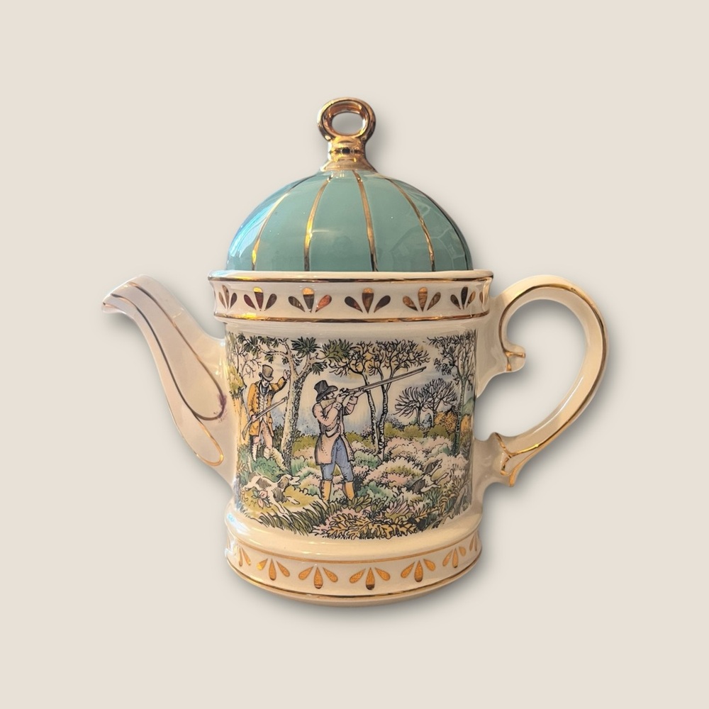 Sadler “Sporting Scenes of the 18th Century” Teapot - Shooting Scene